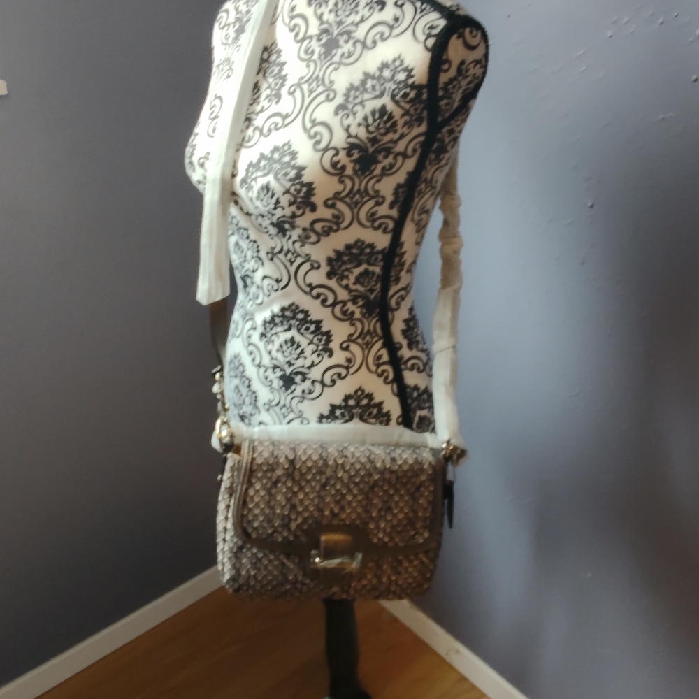 Coach *NWT* Crossbody Snakeskin Purse